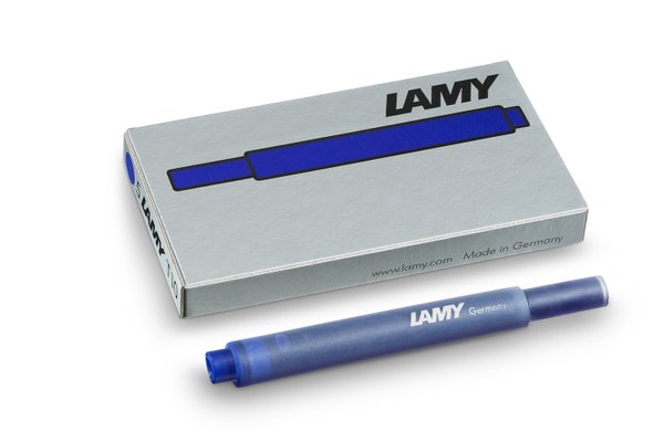 Lamy T10 Tintenpatrone blau 5 Stück