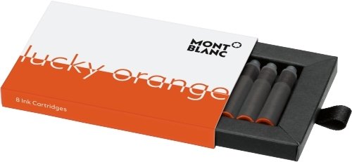 Montblanc Tintenpatronen Lucky Orange 8er