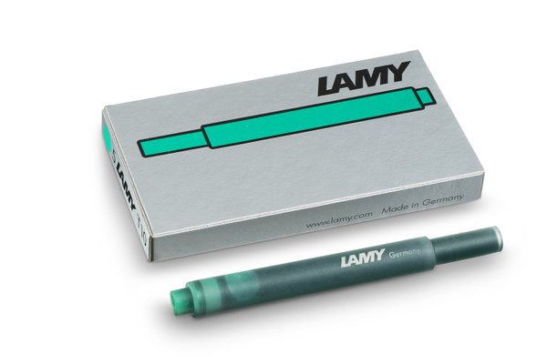 Lamy T10 Tintenpatrone grün 5 Stück